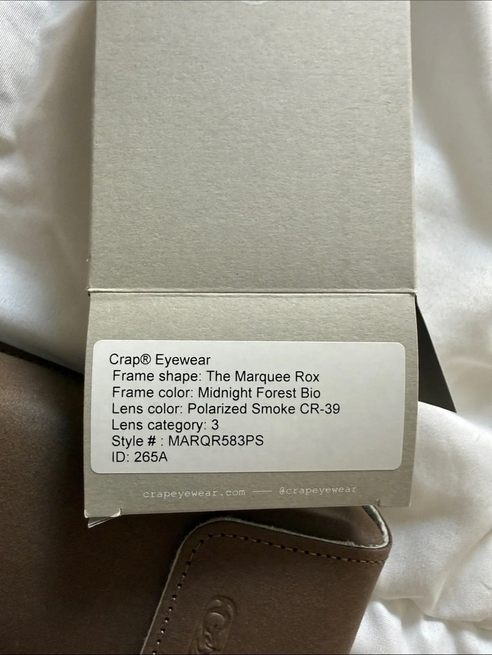 Crap Eyewear | The Marquee Rox